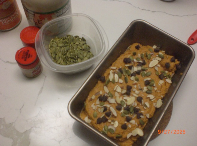 Pumpkin bread recipe cover